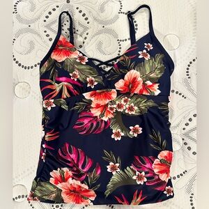Kona Sol Tropical Print Tankini
